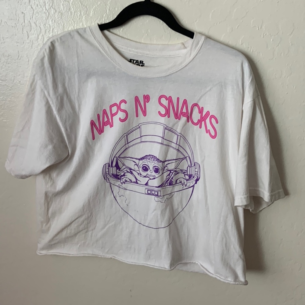 Baby Yoda Cropped Top